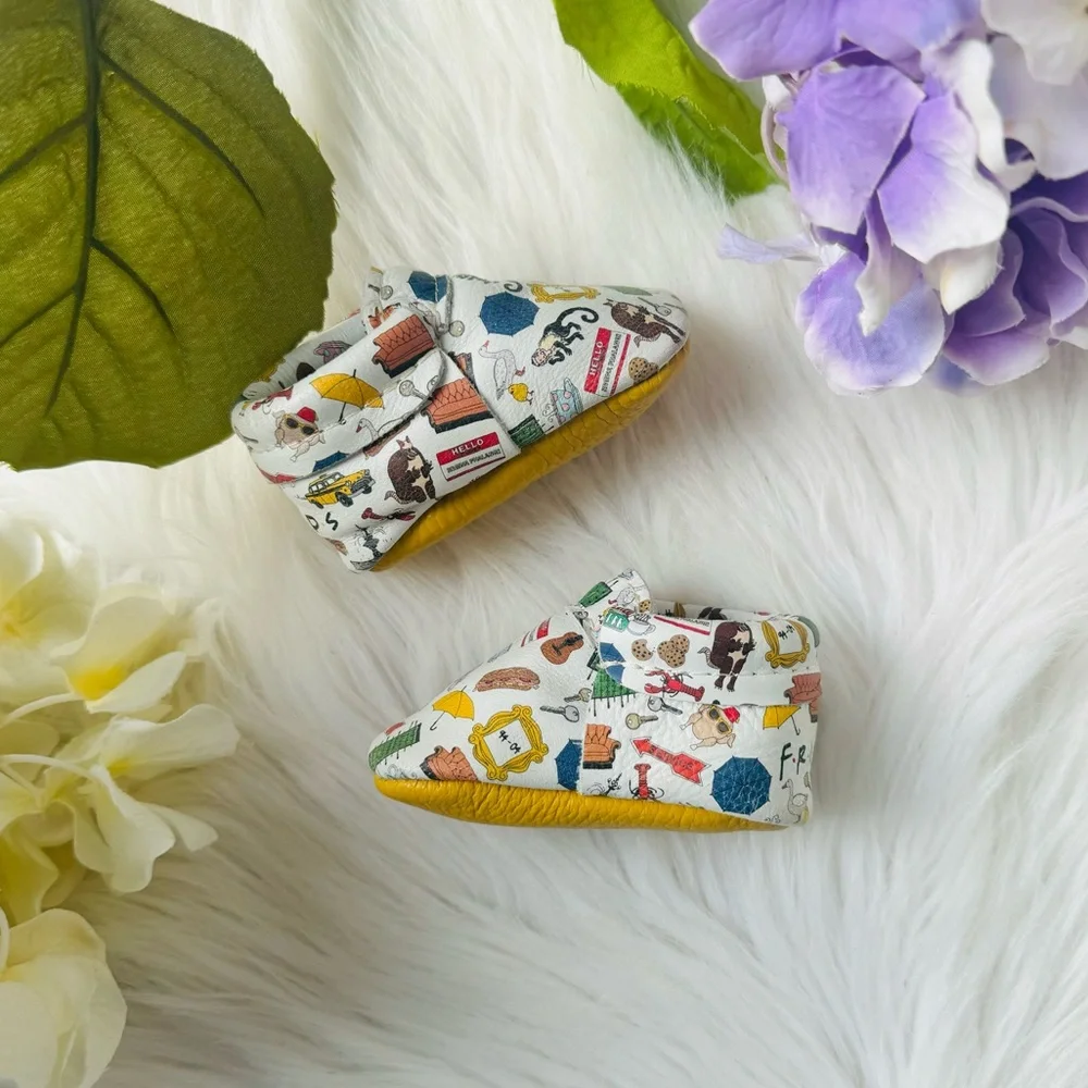 Freshly Picked X Friends Baby Moccasins